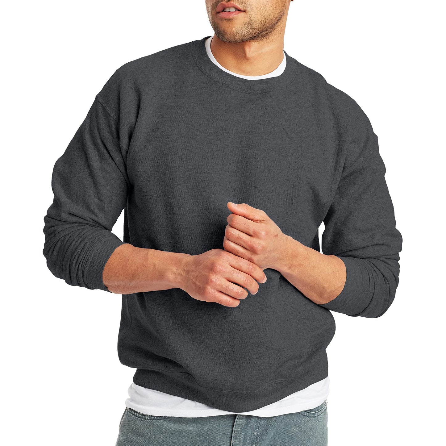 Hanes Men’s EcoSmart Fleece SweatshirtSweatshirt