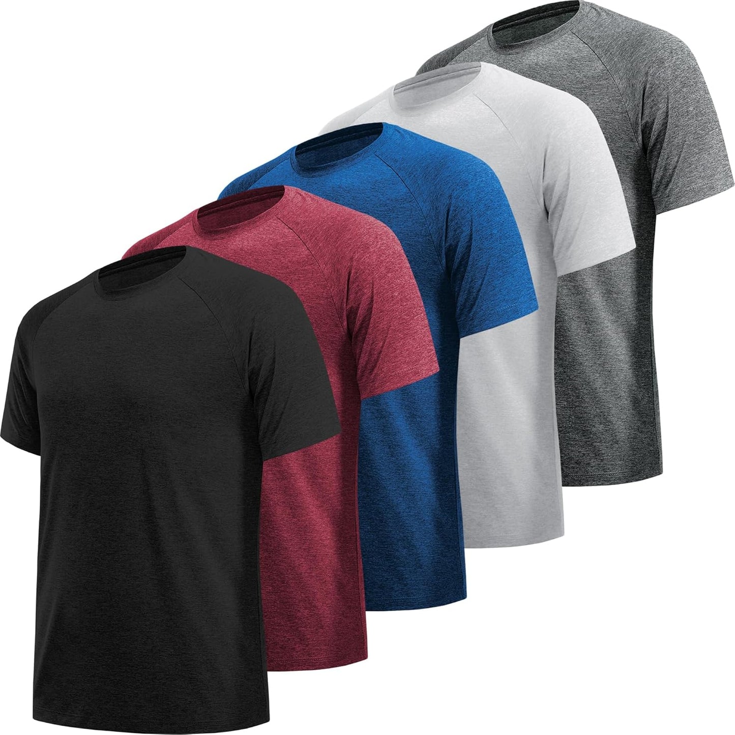 XX-Large5 Pack Black, Dark Grey, Light Grey, Wine Red, Dark Blue