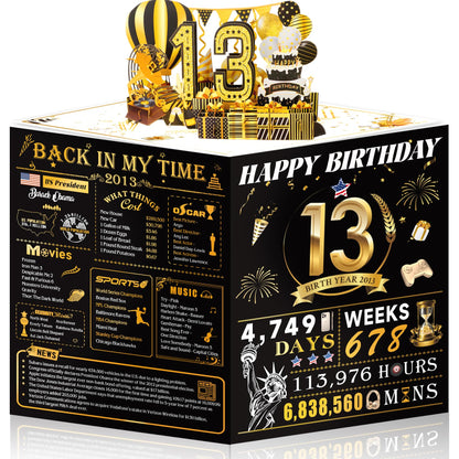 21st Birthday Card,3D Pop Up Funny 21st Birthday Decorations for Girls Granddaughter Sister,Happy 21 Year Old Birthday Gift for Daughter,Great 21Year Old Gifts Idea for Her,Jumbo Rose Glod In 2005