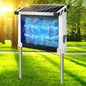 Solar Bug Zapper Outdoor, Waterproof Mosquito Zapper Outdoor Solar Powered, 4500V Electric Bug Zapper Indoor w/Smart Light Sensor, Mosquito Trap Fly Zapper for Patio Kitchen Garage Yard Camping