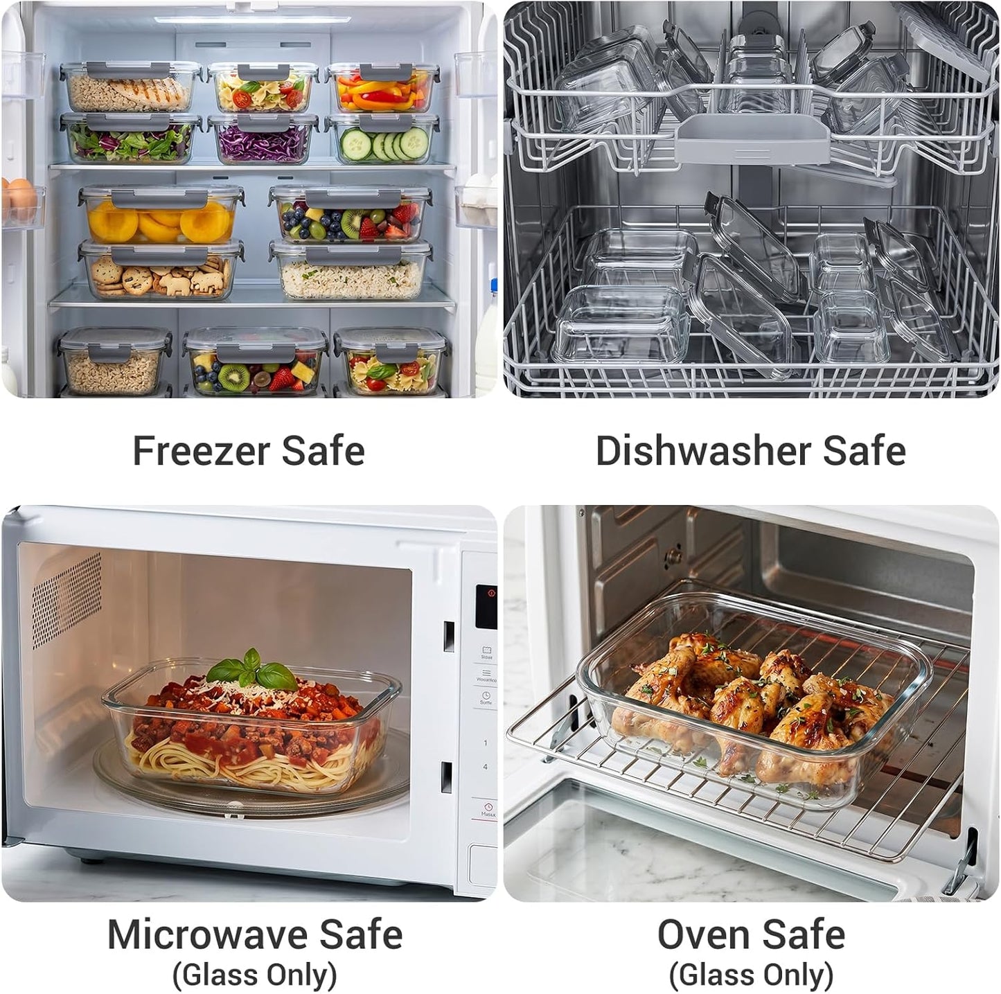 Dealusy Glass Food Storage Containers: A Game-Changer for Meal Prep