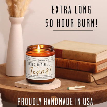 There's No Place Like Texas Candle: A Nostalgic Souvenir for Home