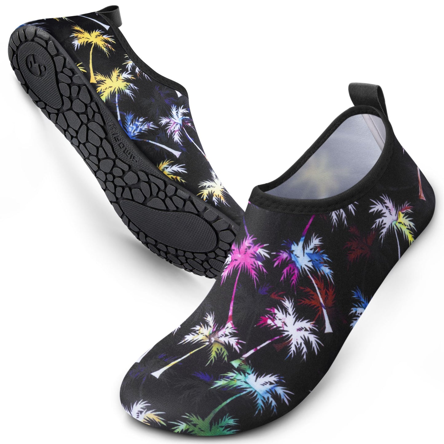 SIMARI Water Shoes for Women Men Swim Aqua Socks Beach Pool Essentials Barefoot Surf River Boat Kayak Sea Yoga Sand Exercise Sport Accessories Breathable Quick-Dry Adult Youth Kid Size SWS001
