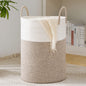 Woven Rope Laundry Hamper Basket by YOUDENOVA, 72L Tall Luandry Basket, Baby Nursery Hamper for Blanket Storage in Bedroom-Large-Jute