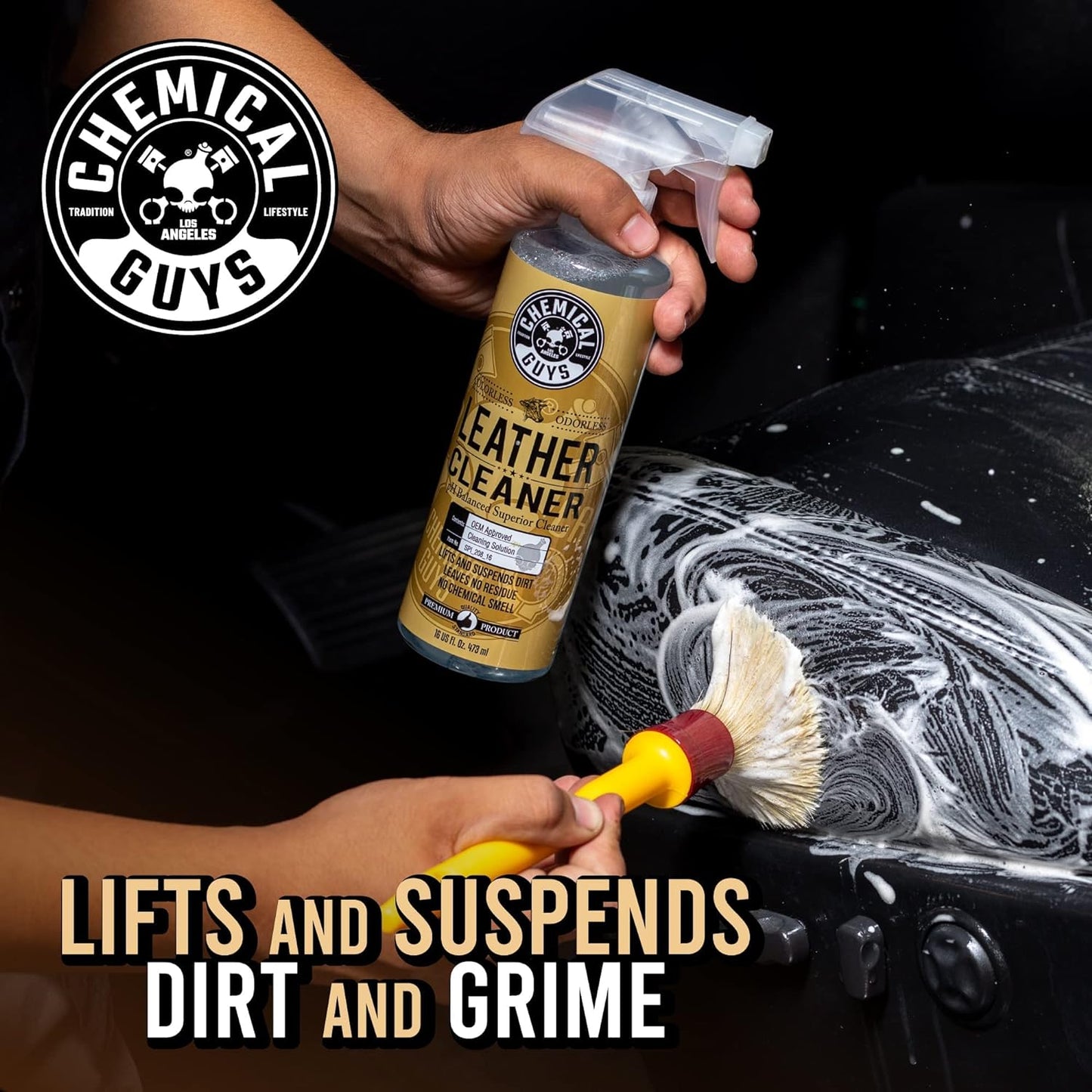 Leather Care Made Easy: Chemical Guys Leather Cleaner and Conditioner Kit