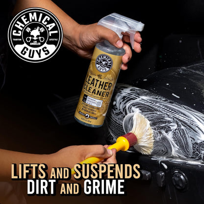 Leather Care Made Easy: Chemical Guys Leather Cleaner and Conditioner Kit