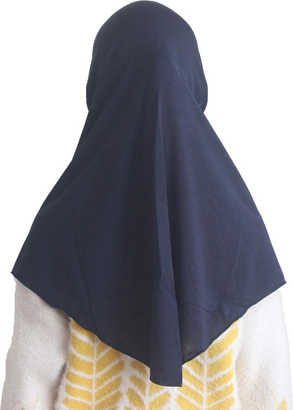 Mädchen Hijab Muslim Kinder Kopftuch Uni für 6-11 Jahre Fertig zum Tragen