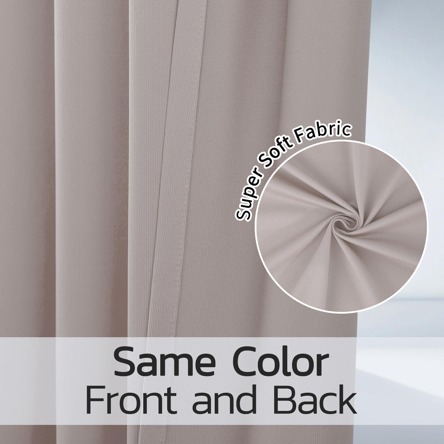 Inherent Flame Retardant Hospital Curtain Room Divider with Flat Hooks Cubicle Divider Privacy Medical Curtain for Hospital, Medical Clinic, Lab(1 Panel, 5x8FT,Grey)