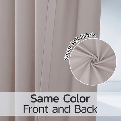 Inherent Flame Retardant Hospital Curtain Room Divider with Flat Hooks Cubicle Divider Privacy Medical Curtain for Hospital, Medical Clinic, Lab(1 Panel, 5x8FT,Grey)
