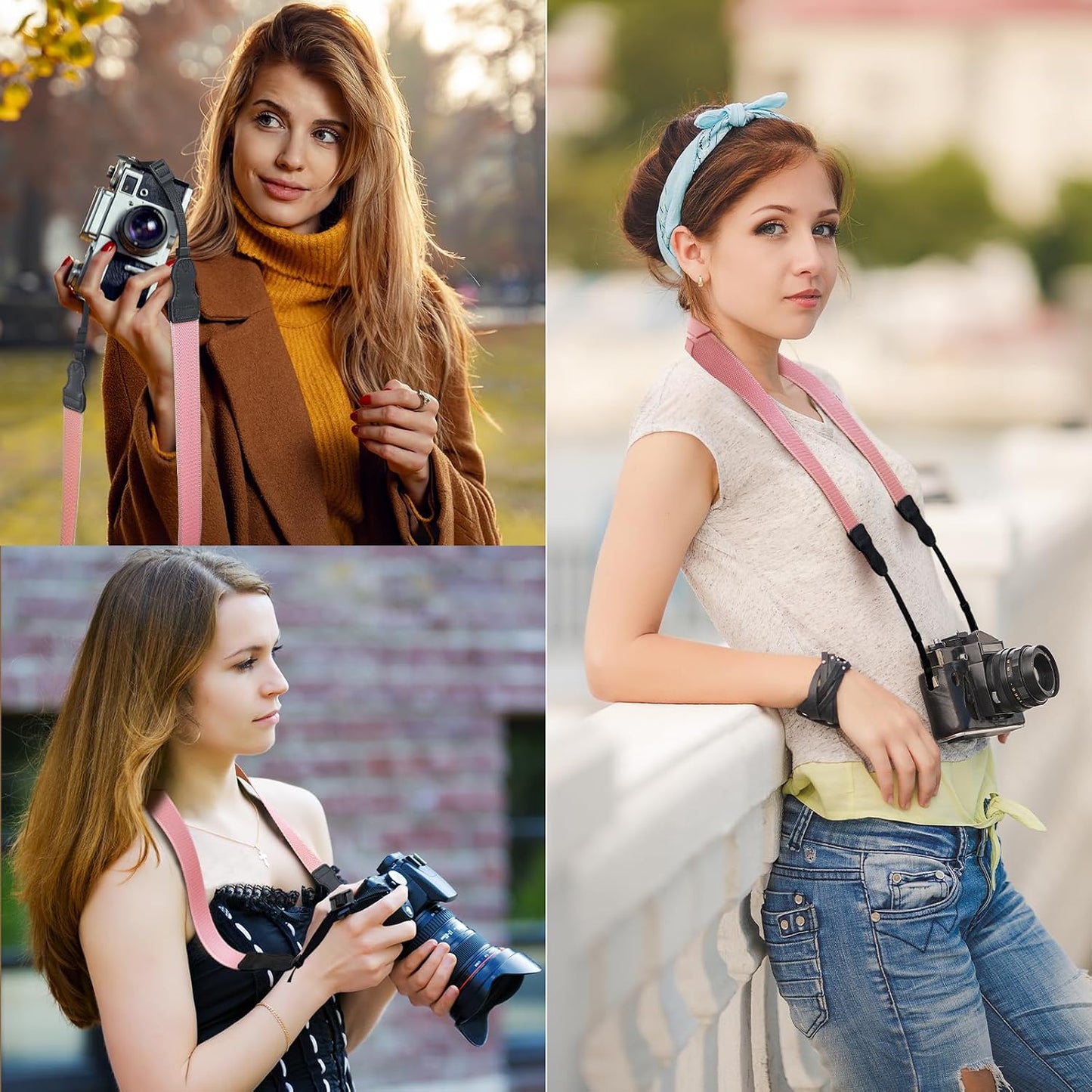 FIEIL Neck Strap Silicone Camera Straps: Comfort and Style for Your DSLR or Mirrorless Camera