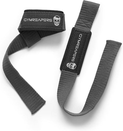 Gymreapers Hebe-Handgelenkbandagen für Gewichtheben, Bodybuilding, Powerlifting, Krafttraining und Kreuzheben – gepolstertes Neopren mit 45,7 cm Baumwolle