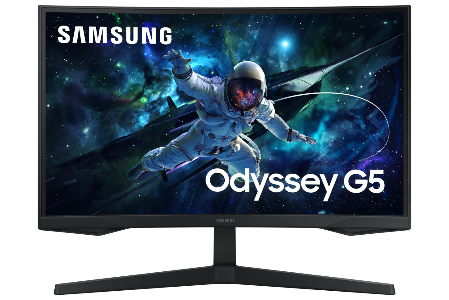 Samsung Odyssey 32 inch Curved Gaming Monitor (2,560 x 1,440) G55C QHD 165 Hz 1 ms, HDR10, FreeSync, Eye Saver Mode, 1000R Curvature- LS32CG550ENXZA