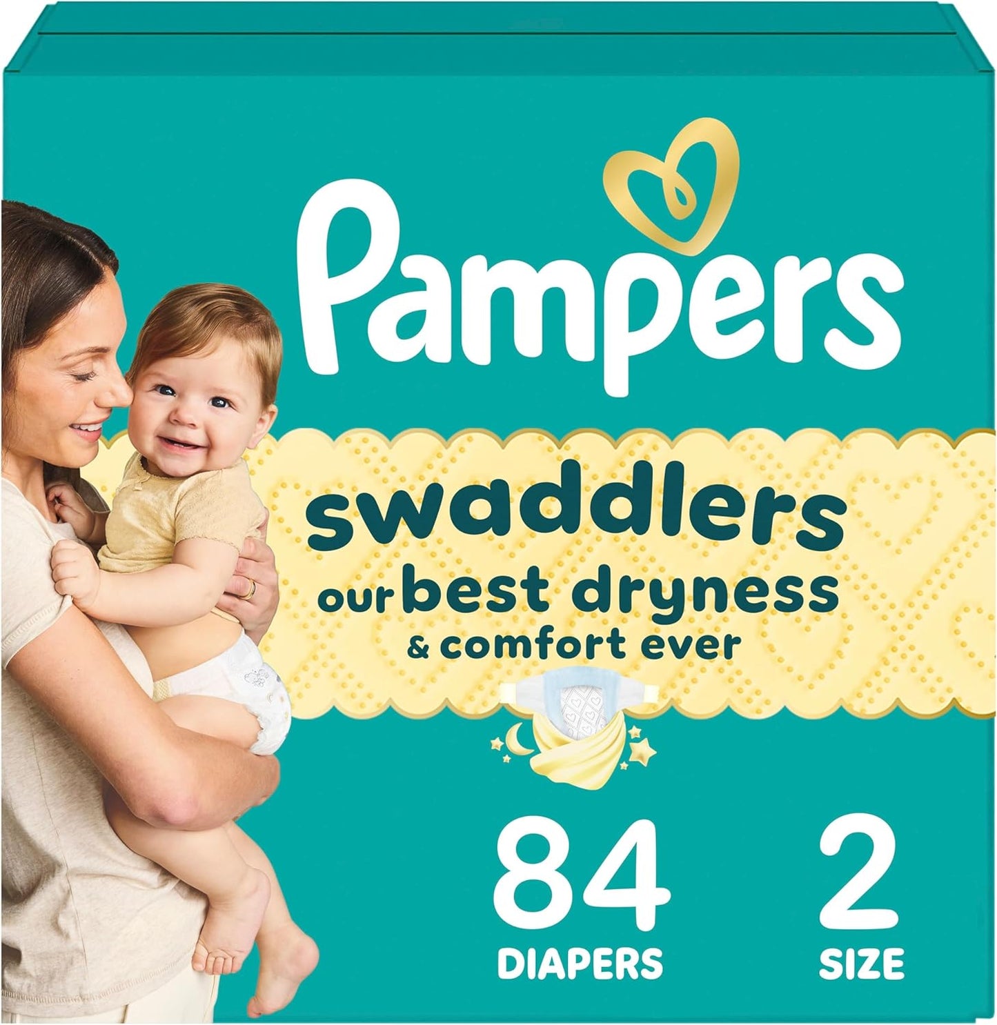 Size 2 (84 Count Pack of 1)