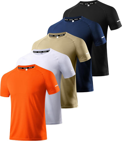 Small5 Pack-black/White/Navy/Khaki/Fluorescent Orange