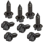Black Zinc Plated8 Pack