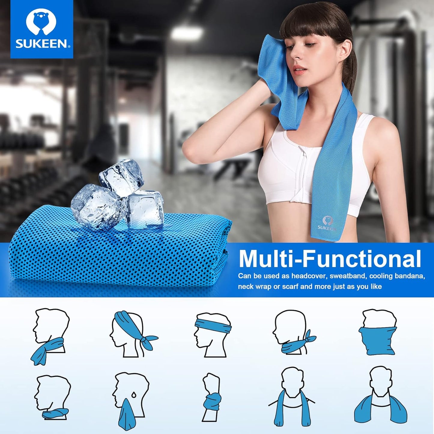 Sukeen Cooling Towels: The Ultimate Game-Changer for Fitness Enthusiasts and Outdoor Adventurers
