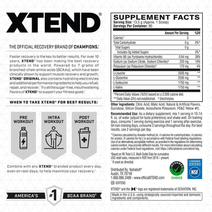 Xtend Amino Acids 90 Serves Italian Glacial Grape 1.28 kg