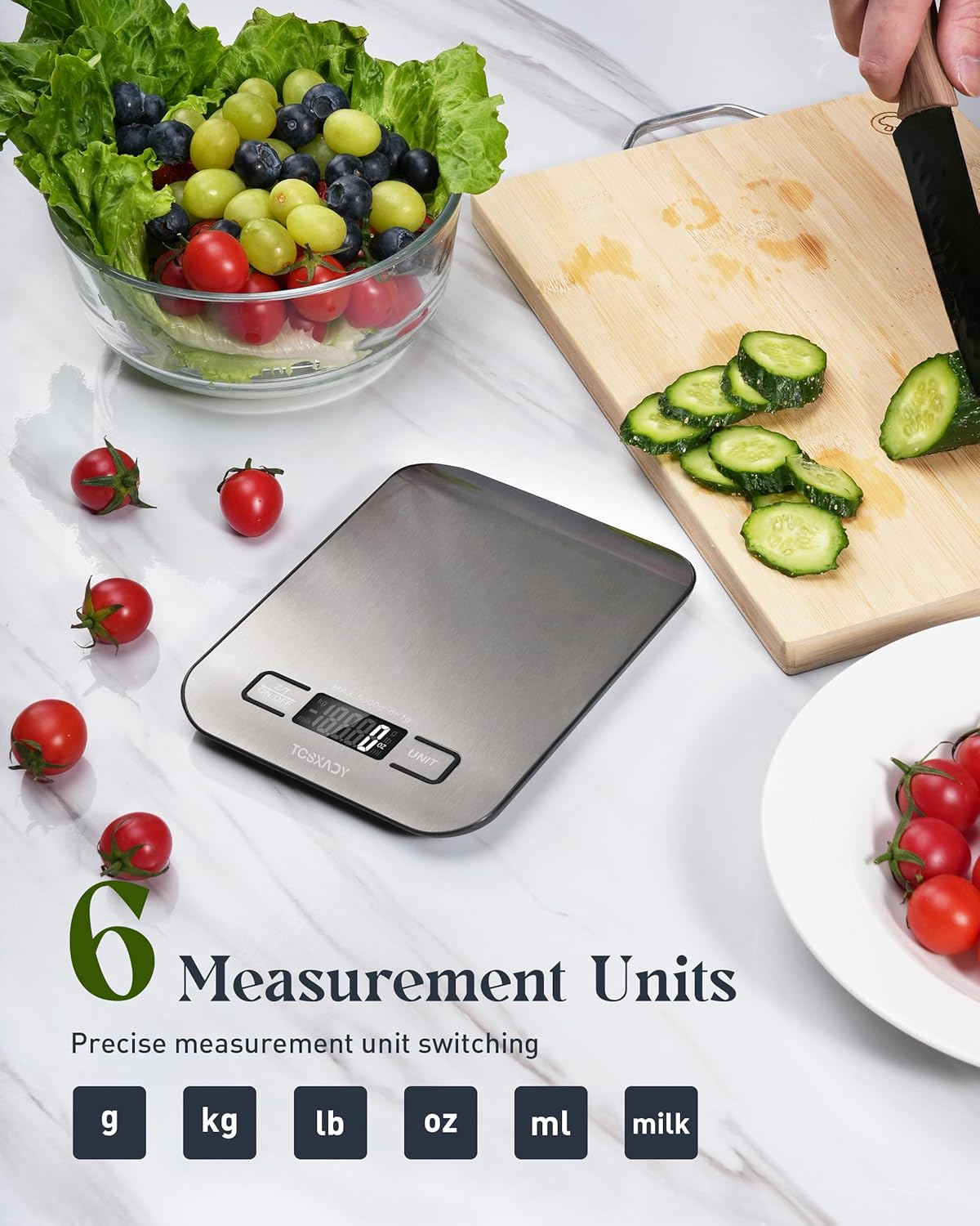 Tcsxady Food Scale: A Game-Changer for Kitchen Enthusiasts