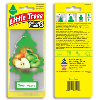 LITTLE TREES Car Air Freshener | Hanging Tree Provides Long Lasting Scent for Auto and Home | Black Ice, 24 Air Fresheners