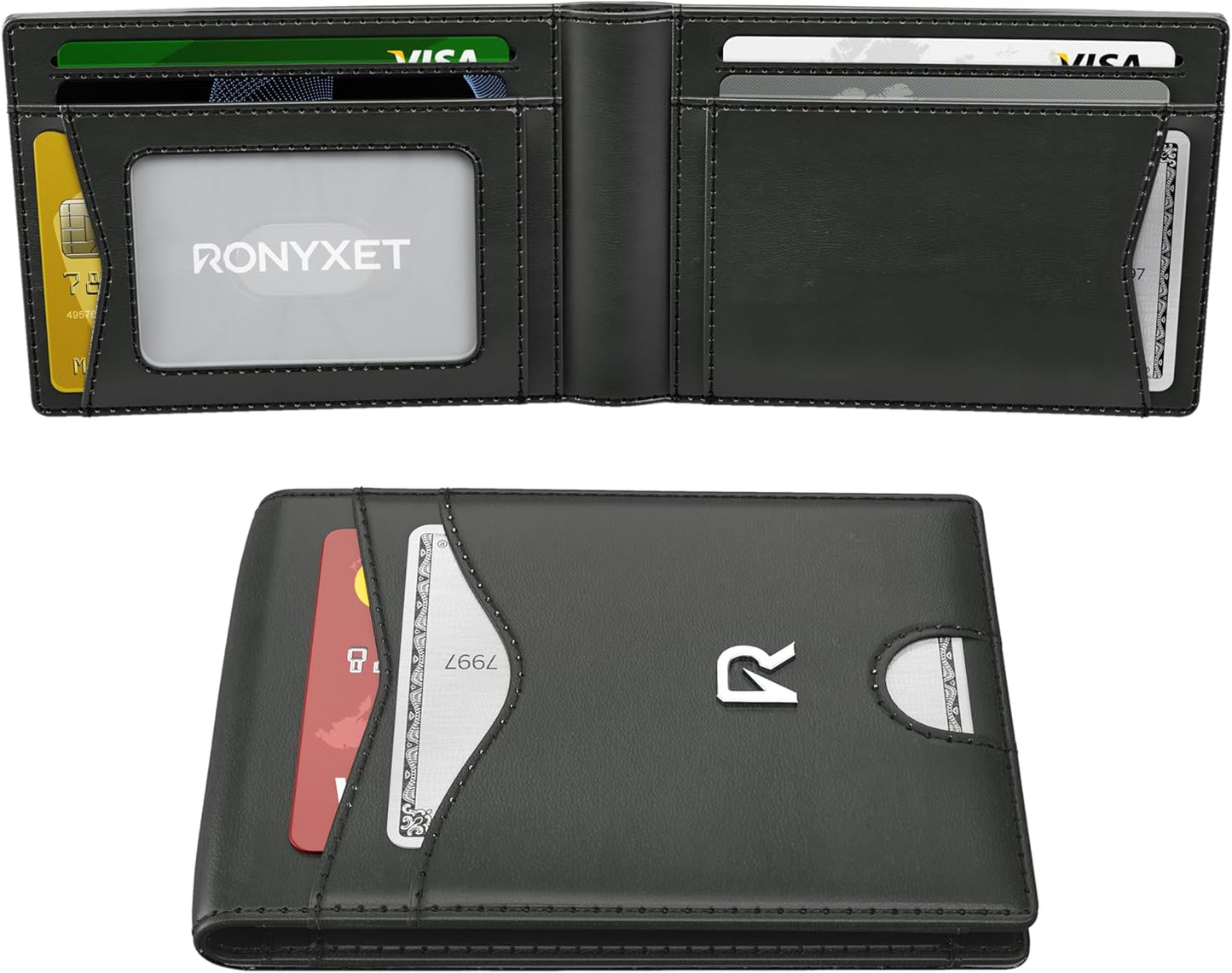Black LeatherCash Pocket