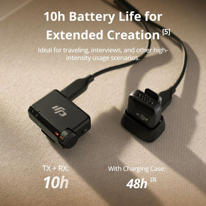 DJI Mic Mini (2 TX + 1 Mobile RX), Funkmikrofon für iPhone/Android, Plug & Play, kompakt & leicht, Modellübergreifende Kopplung, Premium-Audio, stabile Übertragung, Geräuschunterdrückung