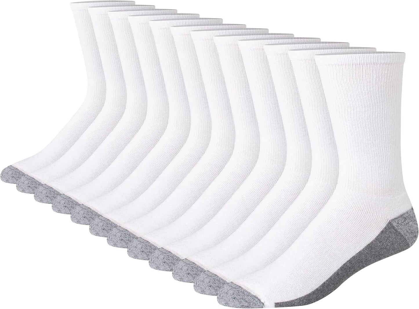 12-14Lot de 12 pieds blanc/gris