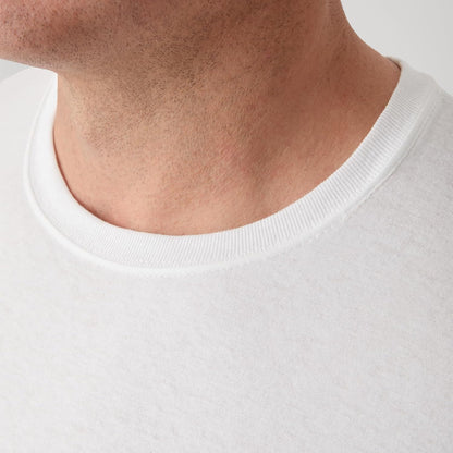 Hanes Mens Cotton, Moisture-wicking Crew Tee Undershirts