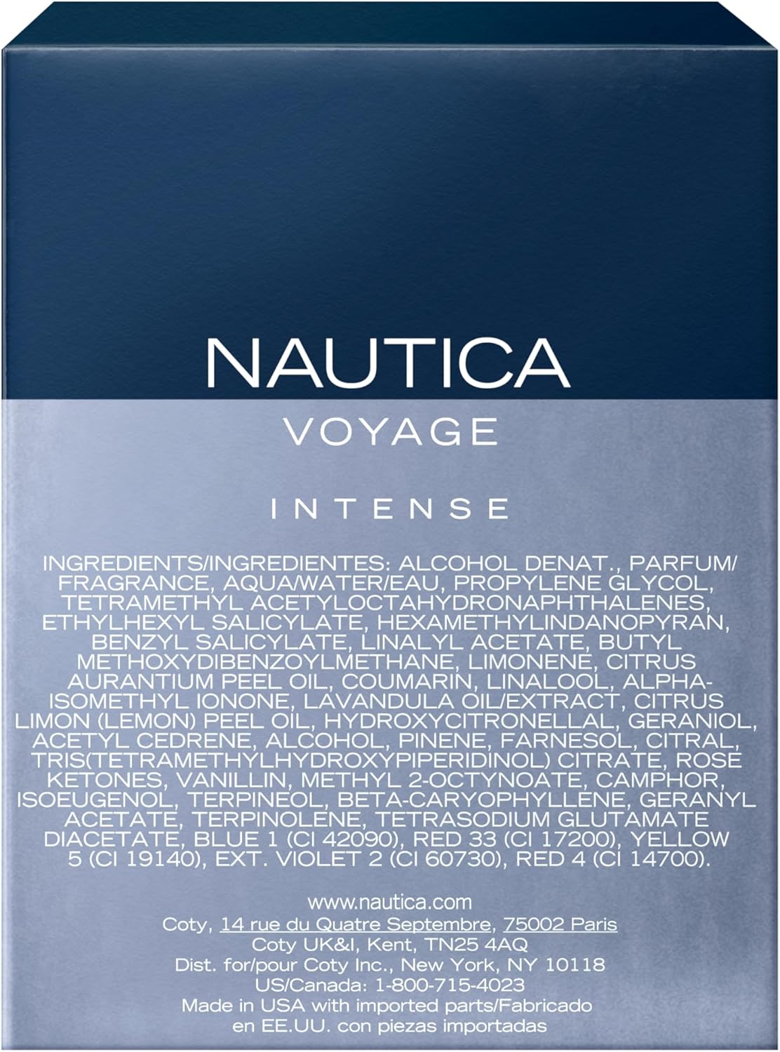 Nautica Voyage Eau de Toilette – Noten von Apfel, Zedernholz, Mimose, Herrenparfum, lang anhaltend, Alltagsduft, 100ml