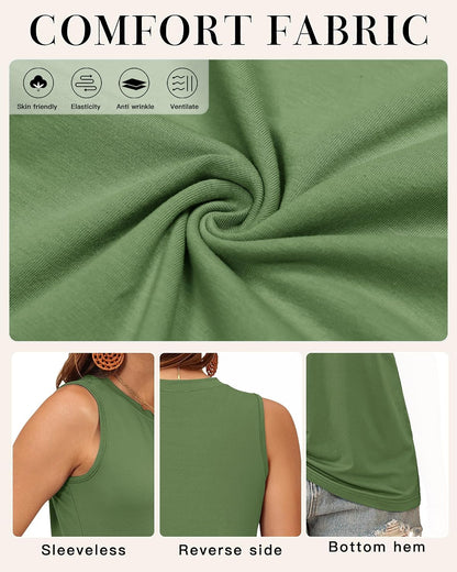 WNEEDU Womens Summer Tank Tops: The Ultimate Casual Wear