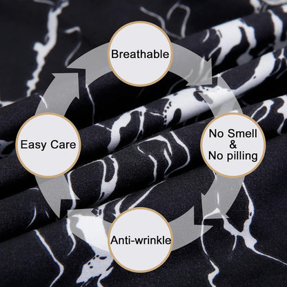 Bed Sheet Set 3 Pieces - Twin Size - Soft Durable Microfiber Bedding Sheet Set
