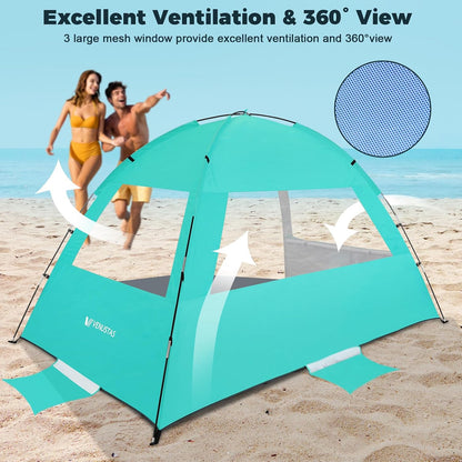 Venustas Beach Tent Sun Shelter: A Game-Changer for Outdoor Enthusiasts