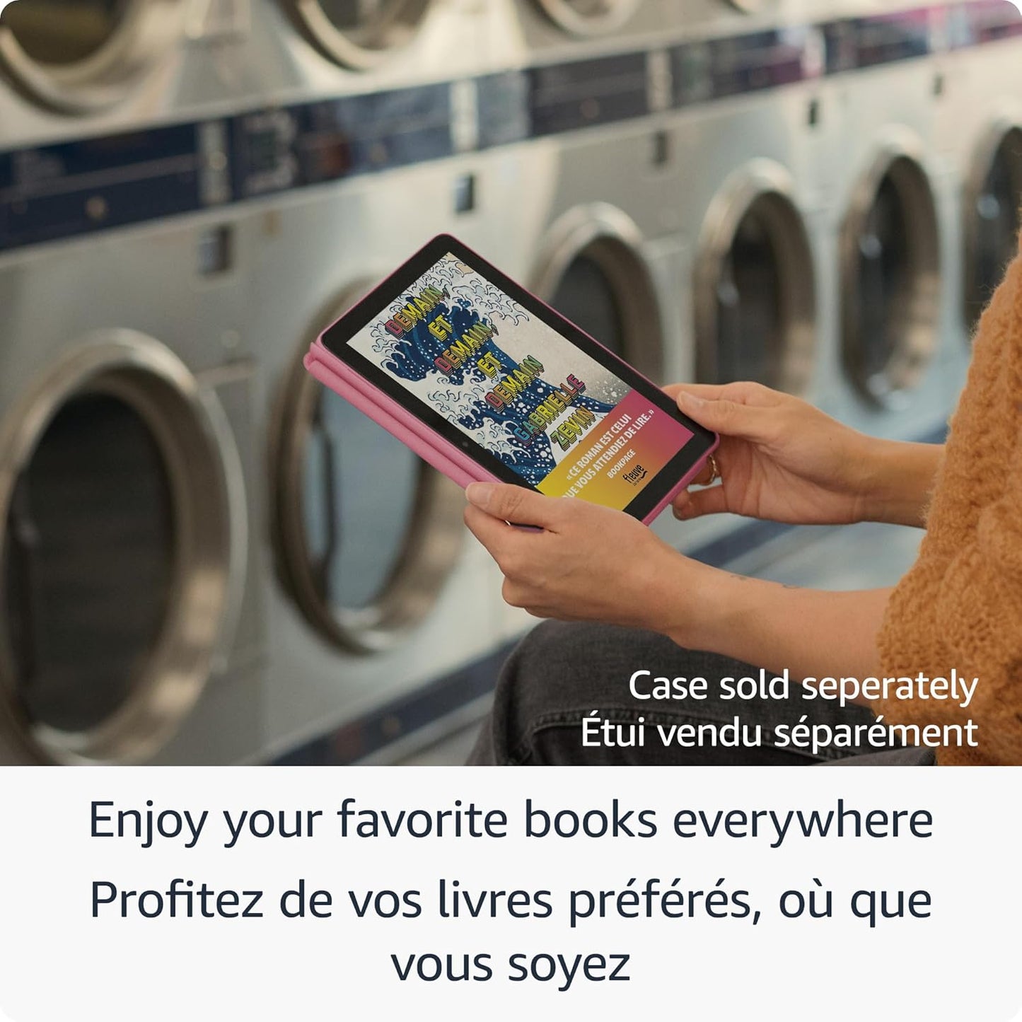 Amazon Fire HD 8-Tablet, 8” HD-Display, 3 GB Arbeitsspeicher, 32 GB Speicher, entwickelt für mobiles Entertainment, Schwarz, (2024er Version)
