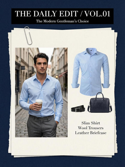 Beninos Men's Dress Shirts: A Solid Choice for Formal and Business Casual Occasions