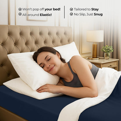 Utopia Bedding Queen Fitted Sheet - Bottom Sheet - Deep Pocket - Soft Microfiber - Shrinkage and Fade Resistant - Easy Care -1 Fitted Sheet Only (Grey)