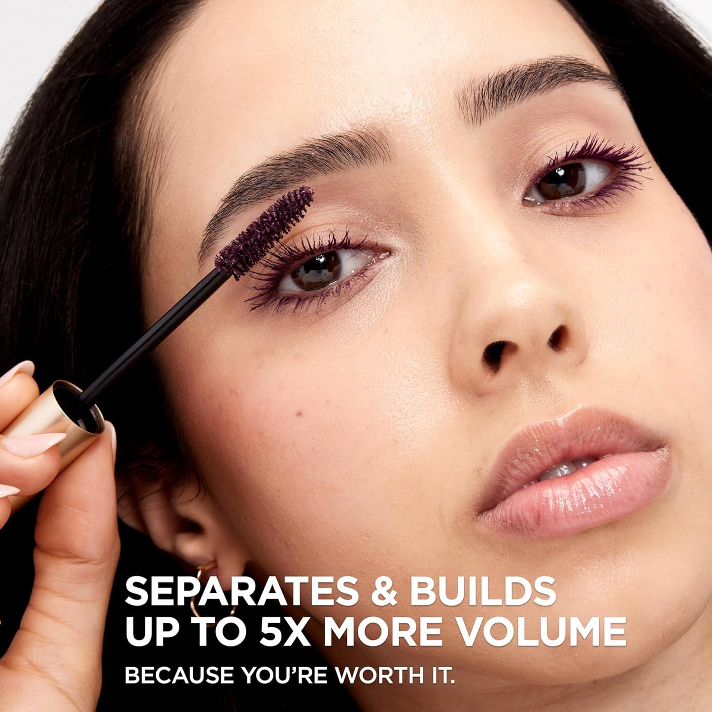L'Oréal Paris Voluminous Original Mascara, Wimpern tuschen für Volumen und Trennung, nicht verklumpende Formel für weiche und geschmeidige Wimpern, Blackest Black 8,5ml