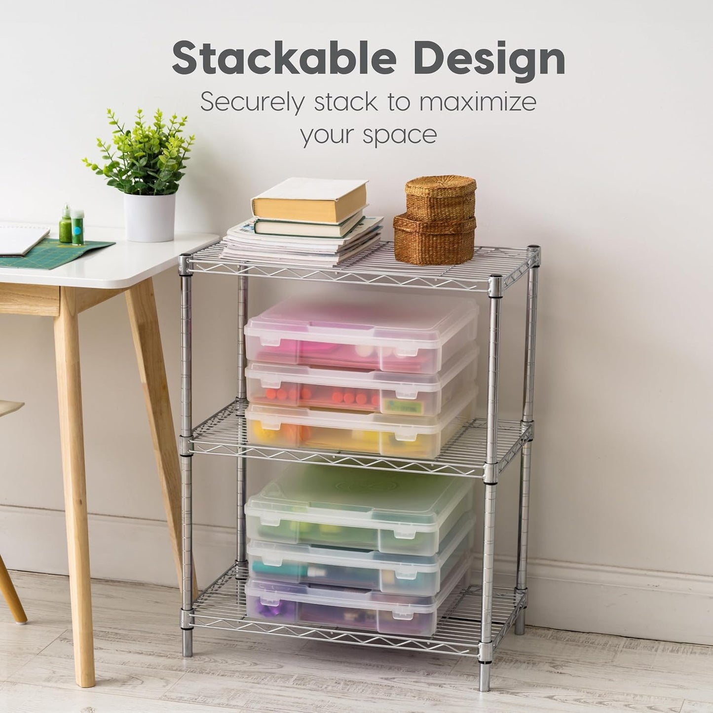IRIS USA Scrapbook Paper Storage Cases: A Crafter's Best Friend