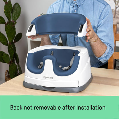 Ingenuity Baby Base 2-in-1 Sitzerhöhung mit Esstablett – Night Sky