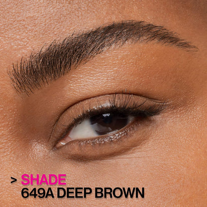 wet n wild Ultimate Eyebrow Retractable Definer Pencil, doppelseitig, feine Spitze, formt, definiert, füllt Augenbrauen aus - Dark Brown