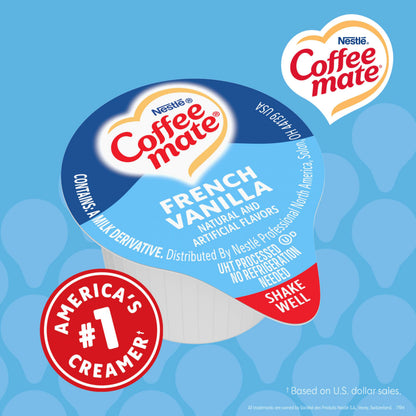 Nestlé Coffee mate Kaffeeweißer, Original, flüssige Einzelportionen, milchfrei, ungekühlt, 0,375 fl oz Becher (360er Pack)
