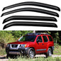 Window Visors Rain Guards for 2015-2026 Ford F150 SuperCrew & 2017-2026 F-150 Raptor F250 F350 F450 F550 Super Duty Crew Cab, Out-Channel Window Vent Deflectors Visors Shades Protectors