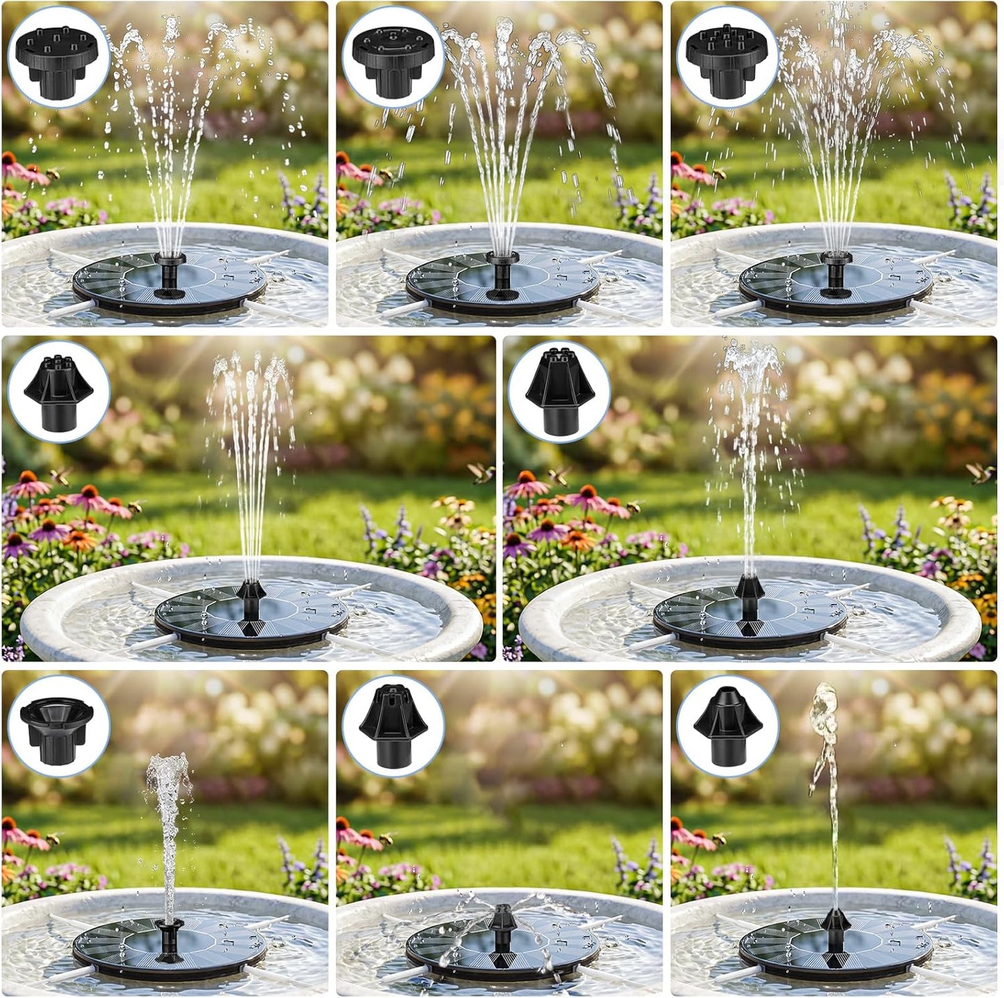 Mademax Solar Bird Bath Fountains: A Game-Changer for Garden Enthusiasts