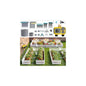 172FT Drip Irrigation System Kit with 2 Zone Water Timer,1/2" High-Flow Mainline Automatic Watering System,26PCS 360°Adjustable Nozzles,6-Way Fast-Plug Irrigation Kit for Agricultural Yard,Lawn