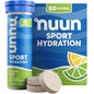 Nuun Sport Electrolyte Tablets with Magnesium, Calcium, Potassium, Chloride & Sodium, Gluten Free & Vegan, Mixed Flavors, 48 Pack (40 Servings Total)