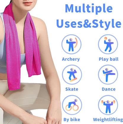 CADONO 4 Pack Cooling Towel: Your Ultimate Fitness Companion