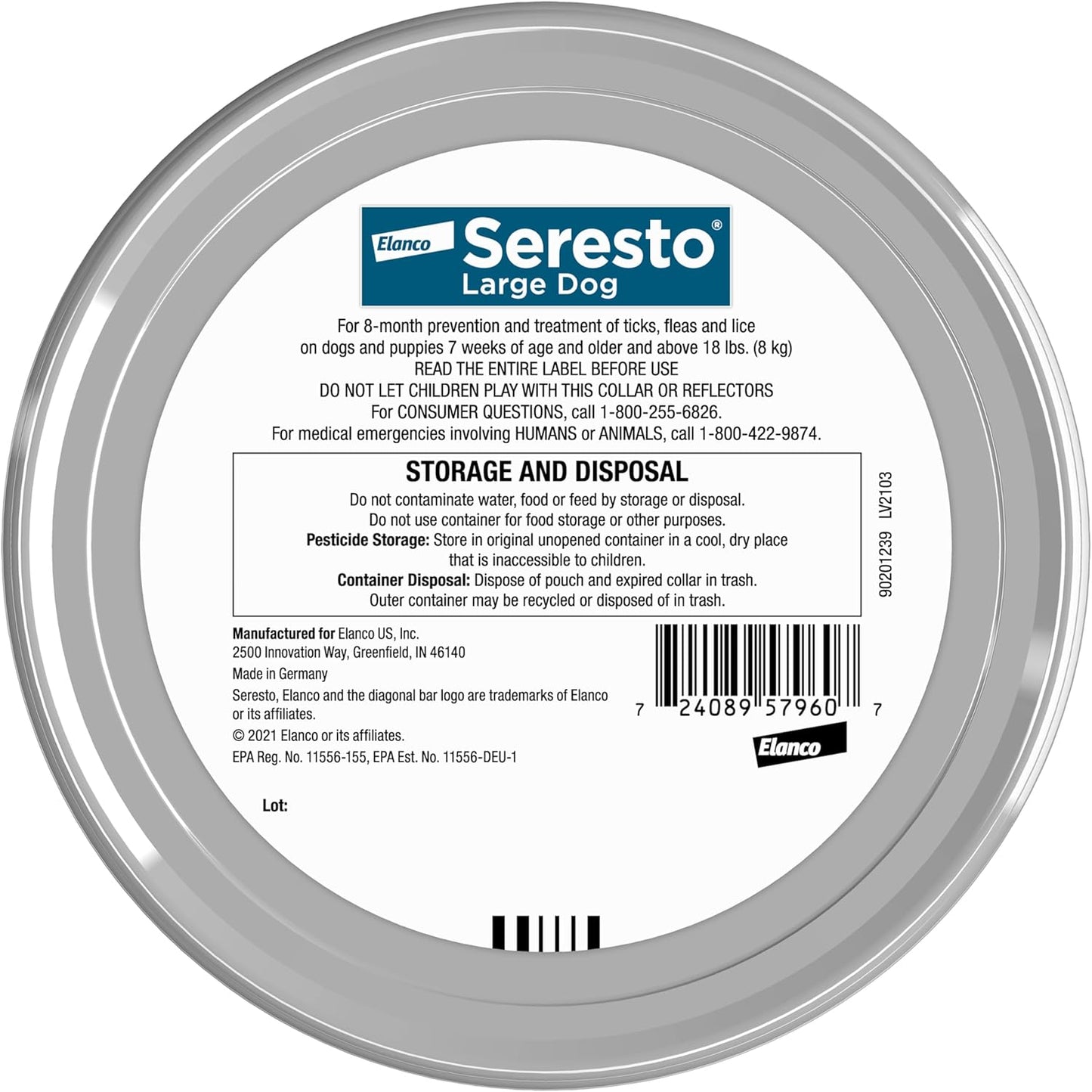 Seresto Flea & Tick Collar: Effective Protection for Your Dog