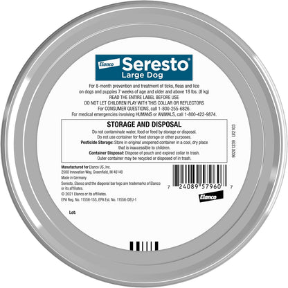 Seresto Flea & Tick Collar: Effective Protection for Your Dog