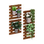 Furinno FG17478 Tioman Outdoor Patio Furniture Hardwood Potting Bench, Natural