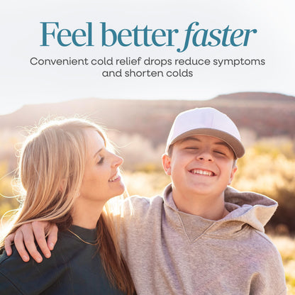 Nature's Way Umcka Cold Relief Drops, Homeopathic Cold Medicine, Shortens Duration & Reduces Severity of Cough, Congestion, Sore Throat & Hoarseness, 2 Fl oz
