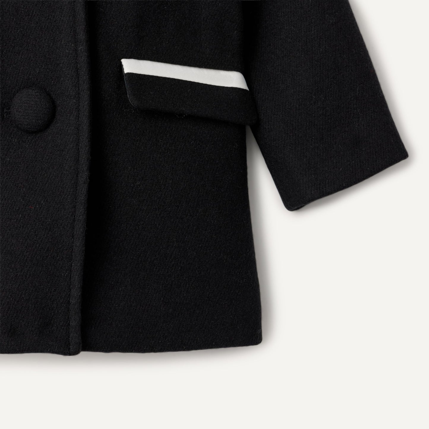 Amazon Essentials x Sofia Grainge Toddlers and Baby Girls' Wool Blend Dress Coat