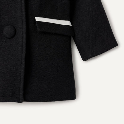 Amazon Essentials x Sofia Grainge Toddlers and Baby Girls' Wool Blend Dress Coat
